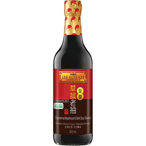 LEE KUM KEE Sojasauce, Supreme Mushroom 500ml