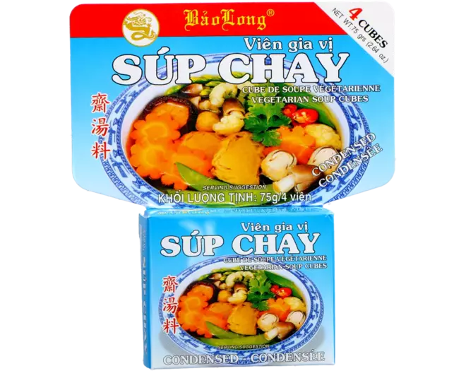 BAO LONG Vegane Suppenwürfel – Cuc Nem Chay 75g