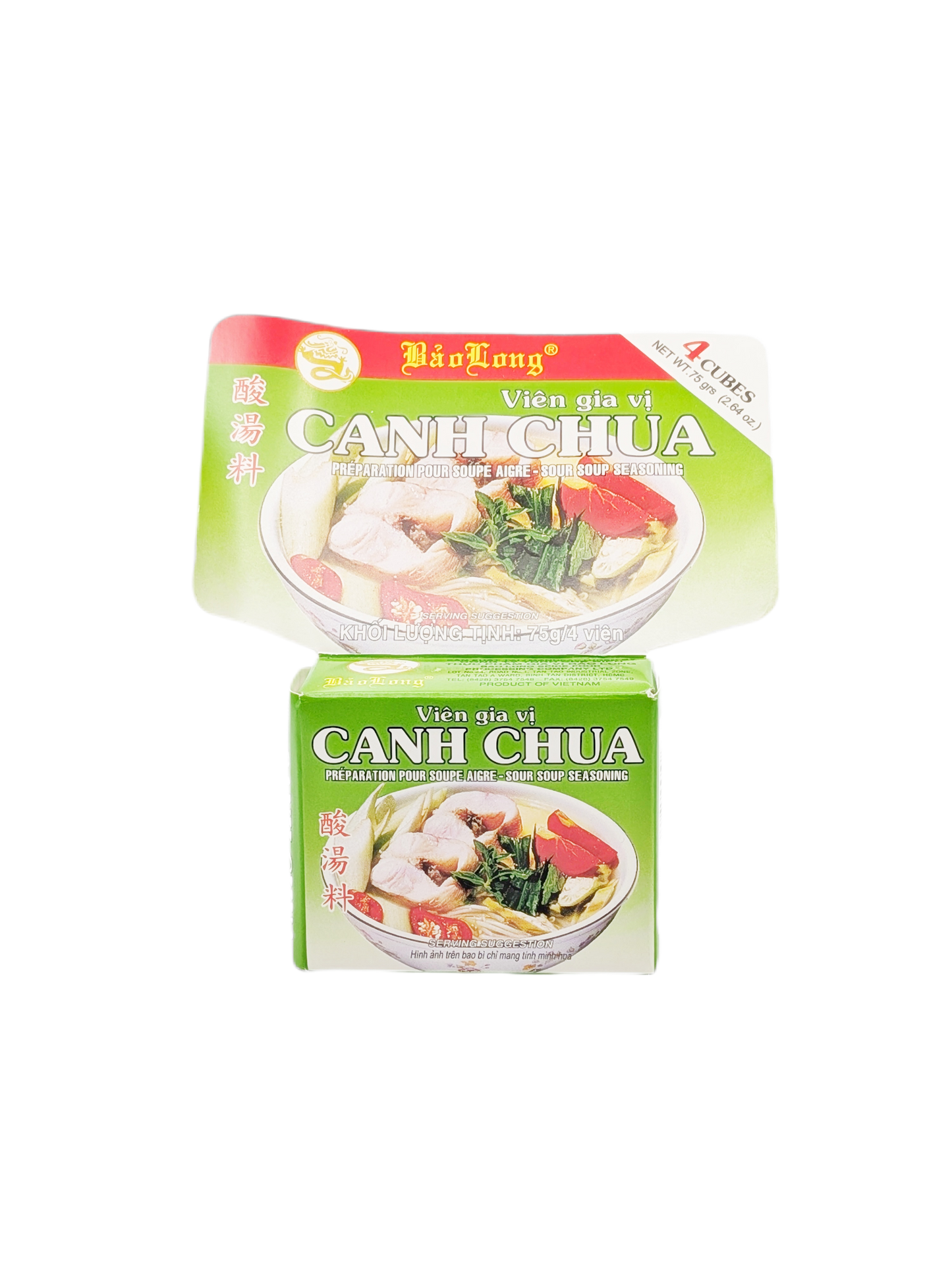 BAO LONG Gewürzmischung für saure Suppe - Gia Vi Canh Chua 75g