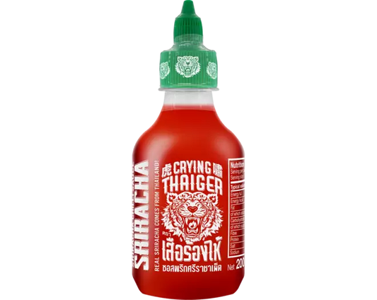 CRYING THAIGER Sriracha-Chilisauce – Scharfe Chilisauce 200ml