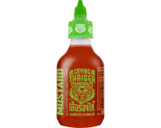 CRYING THAIGER Sriracha-Chilisauce - Senf 200ml