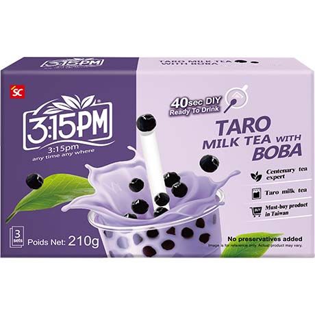 3:15 PM Bubble Milk Tea Taro 210g
