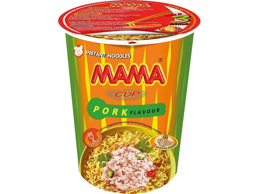 MAMA Instantnudeln Schweinefleisch Becher 70g