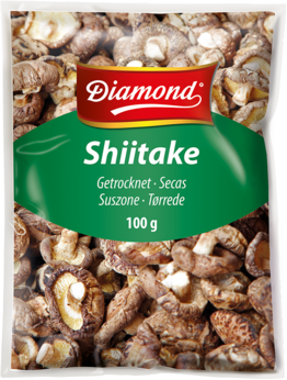 DIAMOND Shiitake / Tonko Pilze getrocknet 100g