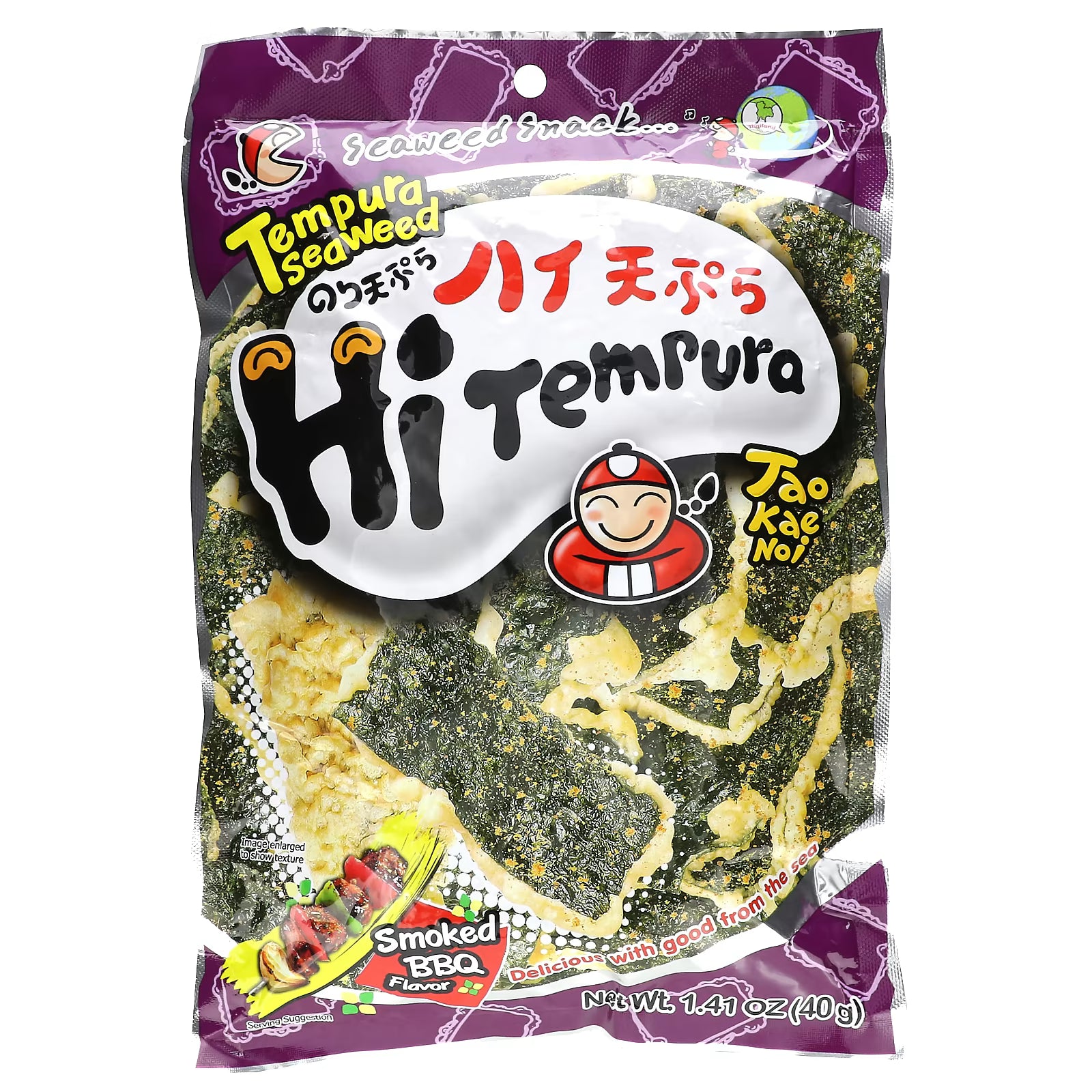 TAOKAENOI Tempura-Seetang geräuchert Bbq 40g