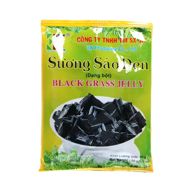 3K Schwarzes Grasgelee 50g