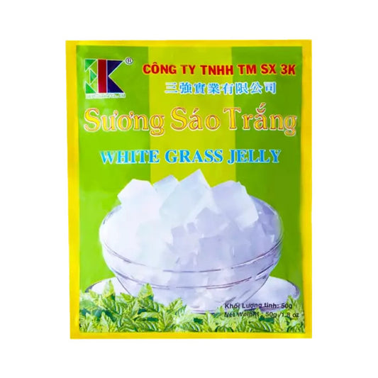 3K Weißes Grasgelee 50g