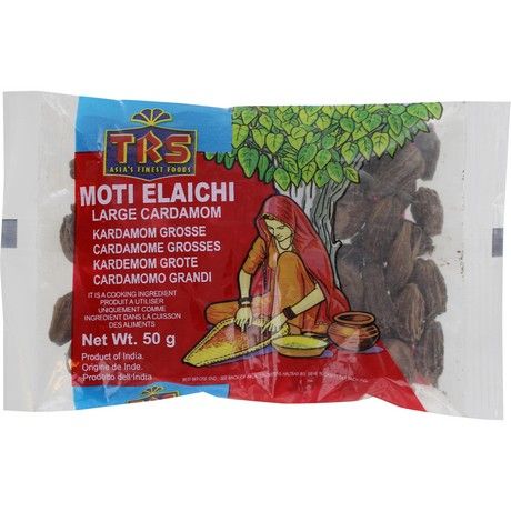 TRS Kardamom Schwarz Moti Elaichi 50g