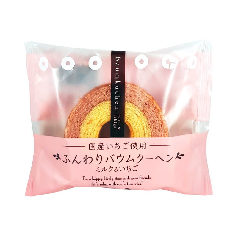 TAIYO Baumkuchen Mini Erdbeermilch 75g