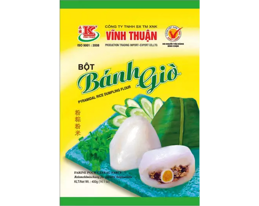 VINH THUAN Pyramidenförmige Reismehlklöße - Bot Bánh Giò 400g