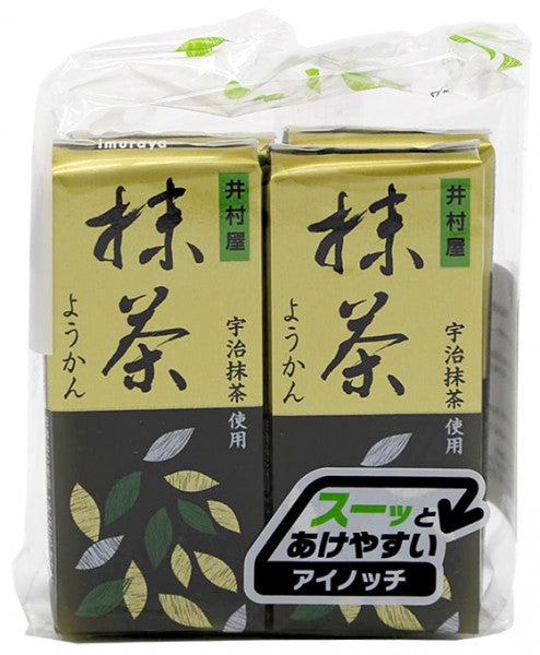  Mini Yokan Matcha (Sweet Azuki Bean Jelly with Matcha 6 pc 0 Flavor) 58g