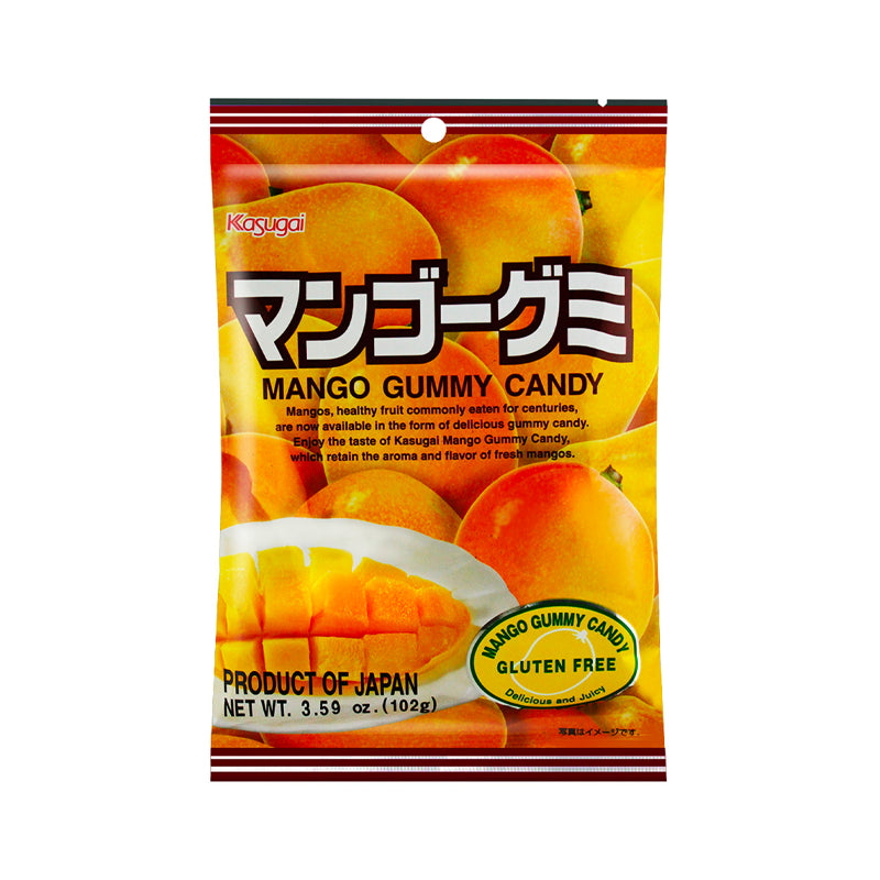KASUGAI Fruchtgummi Mangogeschmack 102g