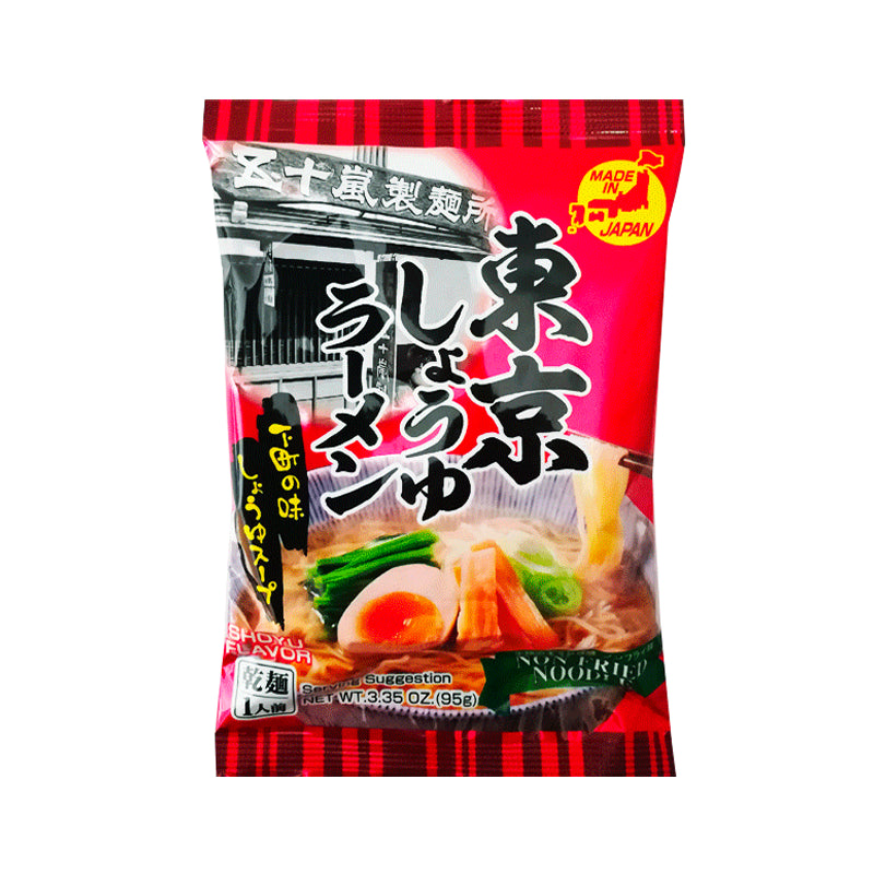 IGARASHI SEIMEN Instant Ramen mit Tokyo Style Soja Sauce, (Tokyo Shoyu Ramen) 108g