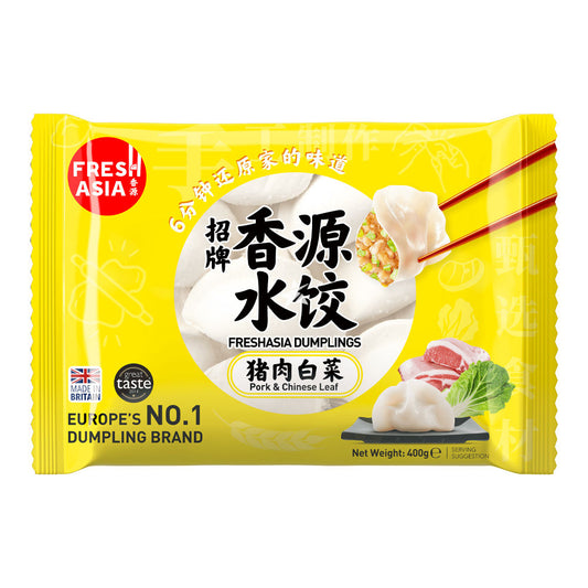 FRESH ASIA Dumplings Schweinefleisch & Chinakohl 400g