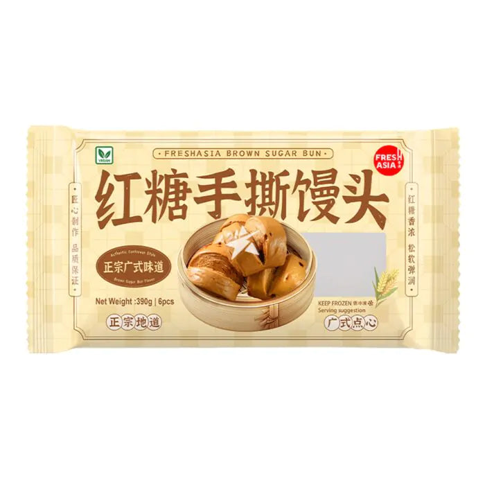 FRESH ASIA Braunes Zuckerbrötchen 360g