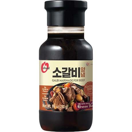 O'FOOD Koreanische BBQ-Marinade Kalbi für Rind 280g