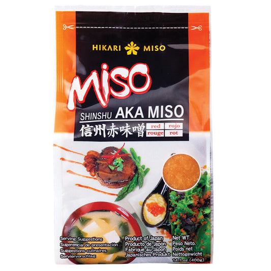HIKARI MISO Miso Paste Rot (Aka) 400g