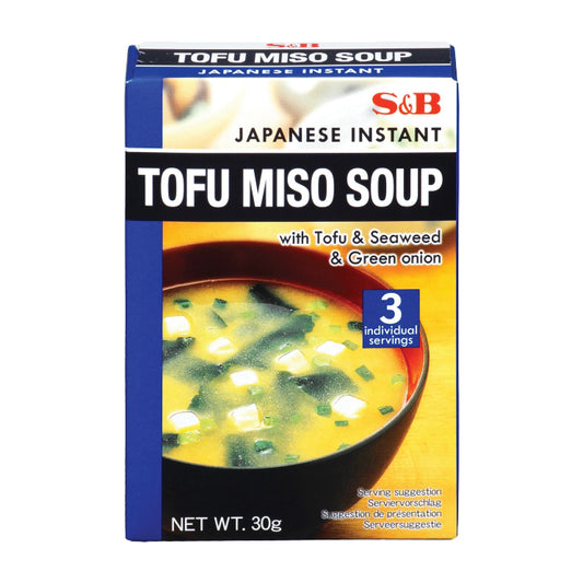 S&B Instant Tofu-Miso-Suppe 30g