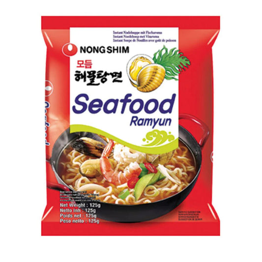 NONGSHIM Instant Nudeln Meeresfrüchte Ramyun 125g