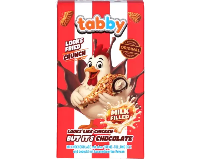 TABBY Hähnchenschenkel-Crumble mit Schokolade 50g
