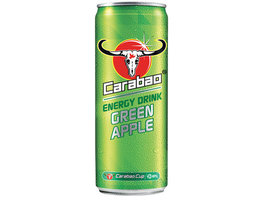 CARABAO Energiegetränk Kohlensäure Grüner Apfel 330ml
