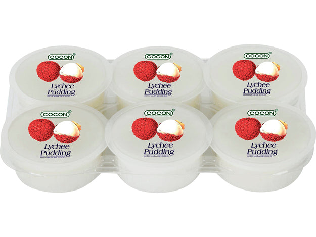 COCON Litschipudding Nata de Coco 480g