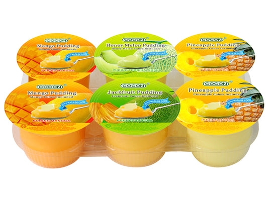 COCON Obstpudding Nata de Coco mit Würfel 0.71kg