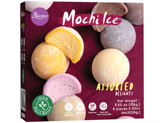 BUONO Mochi Eis Verschiedene Aromen 156g