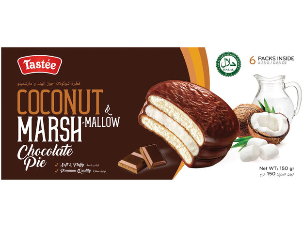 TASTEE Kekse Schaumzucker Schokoladen Kokos 150g