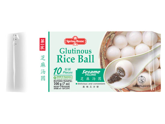 SPRING HOME Klebreisbällchen & Sesampaste 200g