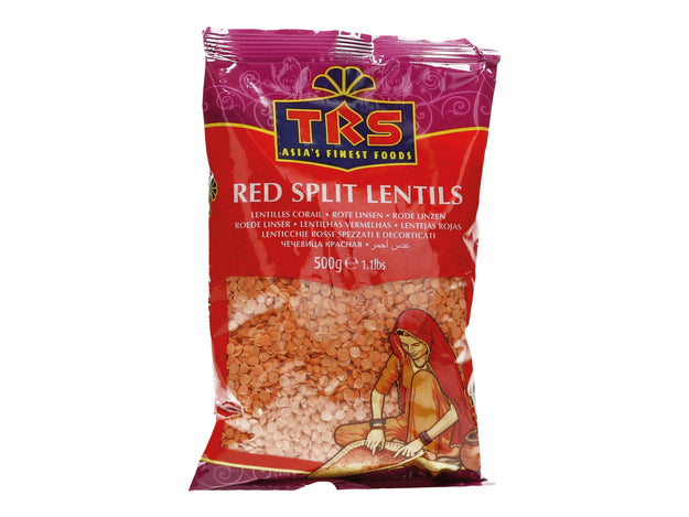 TRS Rote Linsen (Gespalten) 500g