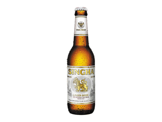 SINGHA Bier, 5% vol, (11 Grad Plato) 330ml