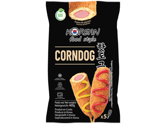 KOREAN FOOD STYLE Corndog Auf Pflanzenbasis 400g