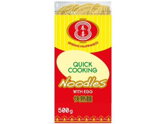 SPRING HAPPINESS Schnellkochnudeln mit Ei 500g