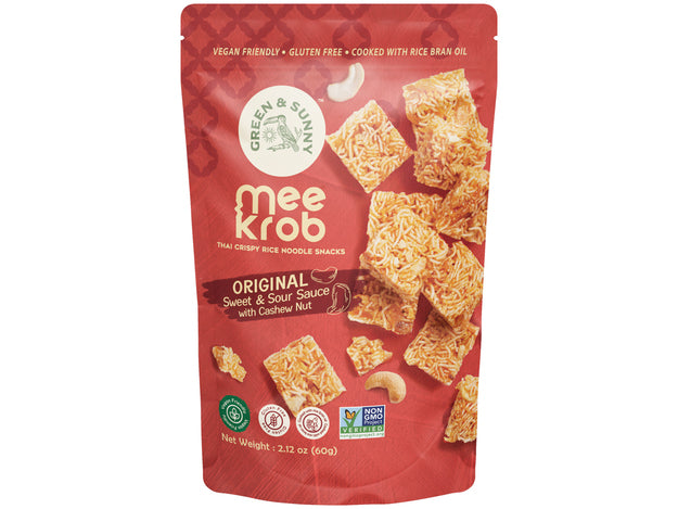 GREEN & SUNNY Reisnudel Snack Süß/Sauer 60g