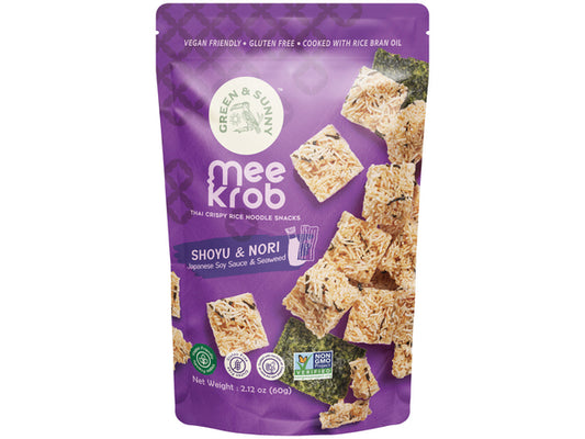 GREEN & SUNNY Reisnudel Snack Shoyu 60g