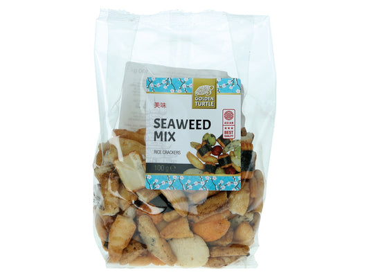 GOLDEN TURTLE Reiscrackermix mit Seetang 100g