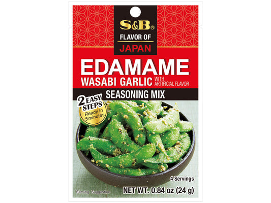 S&B Edamame Wasabi-Knoblauch-Gewürzmischung 24g