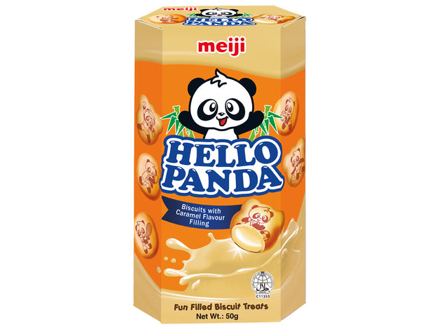 MEIJI HELLO PANDA Hello Panda Kekse Karamelfüllung 50g