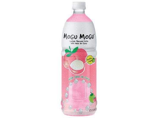 MOGU MOGU Litschigetränk mit Nata de Coco 1l
