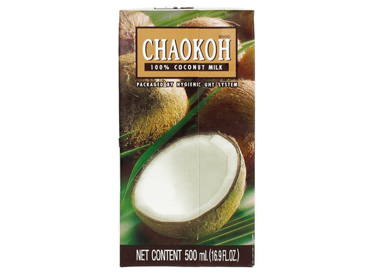 CHAOKOH Kokosmilch Tetra Pak (18% Fett) 500ml