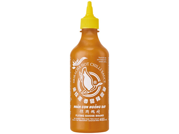 FLYING GOOSE Sriracha Chilisauce Gelb 455ml