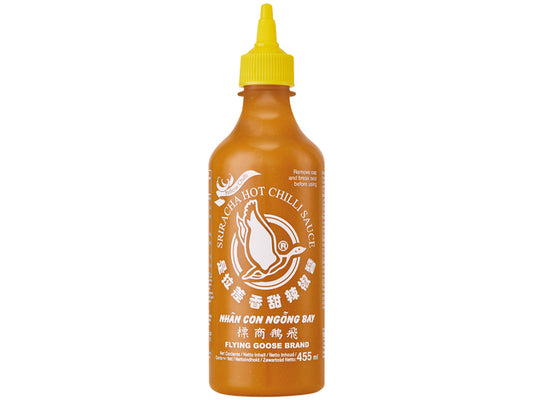 FLYING GOOSE Sriracha Chilisauce Gelb 455ml