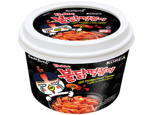 SAMYANG Buldak - Scharfes Hähnchen Aroma Topokki 185g