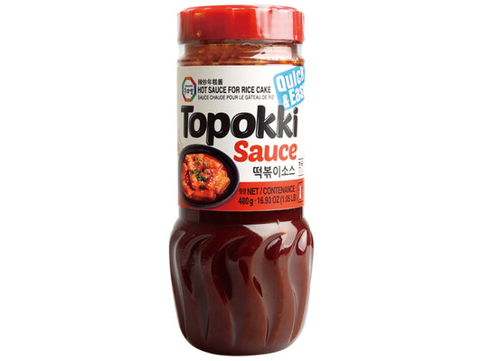 SURASANG Scharfe Sauce für Topokki (Reiskuchen) 432ml