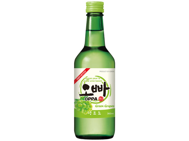 OPPA Trauben Soju Getränk 12% 360ml