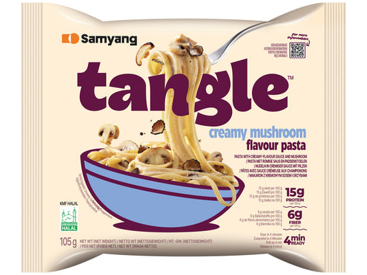 SAMYANG Tangle Pasta mit Pilzrahmsauce 105g