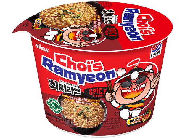 CHOI'S Instant Nudeln Scharf Cup 107g