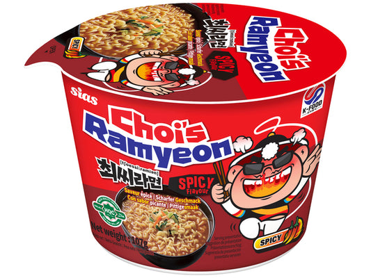 CHOI'S Instant Nudeln Scharf Cup 107g