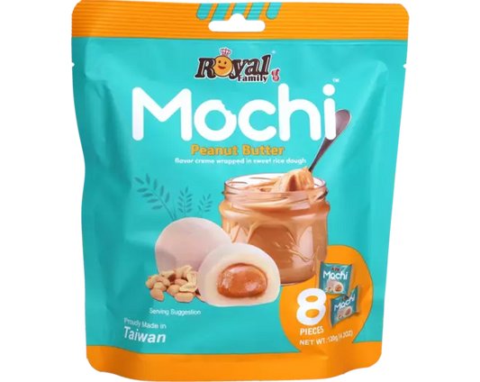 ROYAL FAMILY Mochi - Erdnussbutter 120g